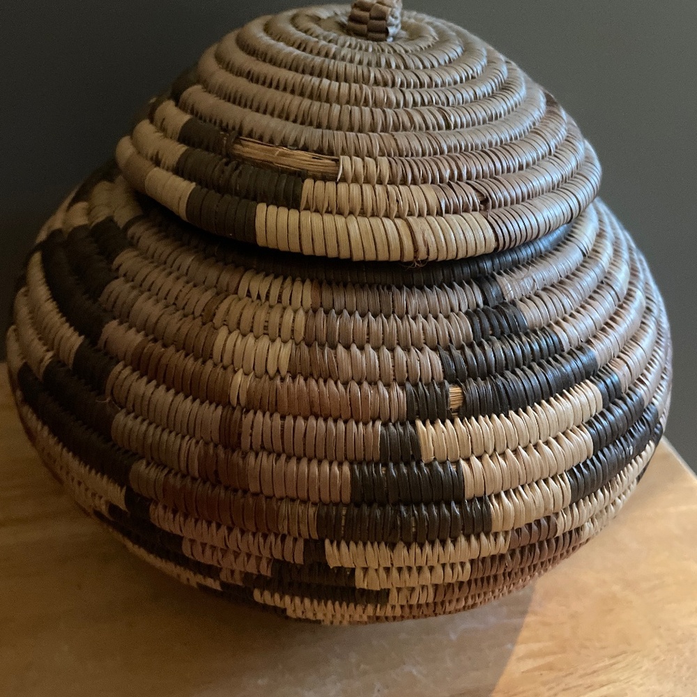 Vintage Zululand basket